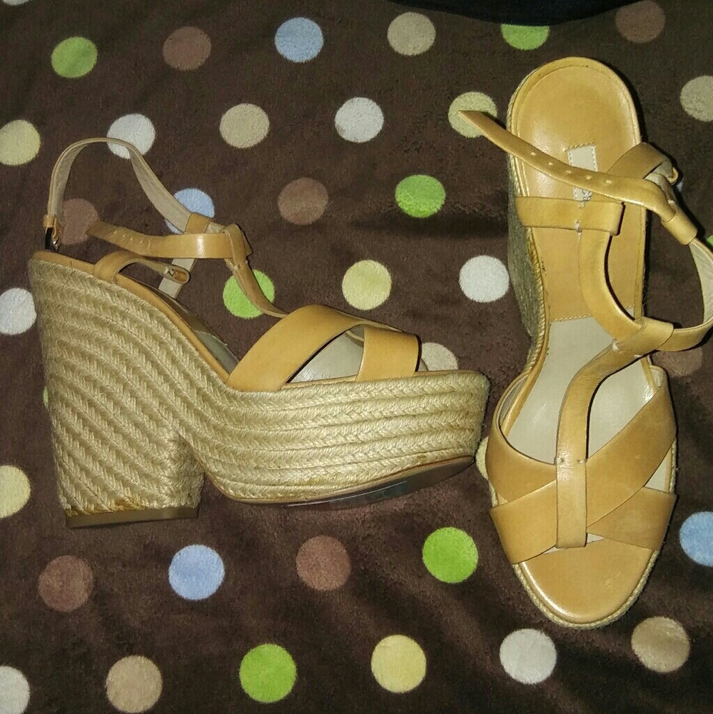 Michael kors platform sandals